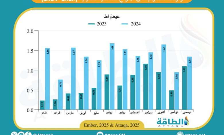 واردات-السعودية-من-الألواح-الشمسية-الصينية-تقفز-107%