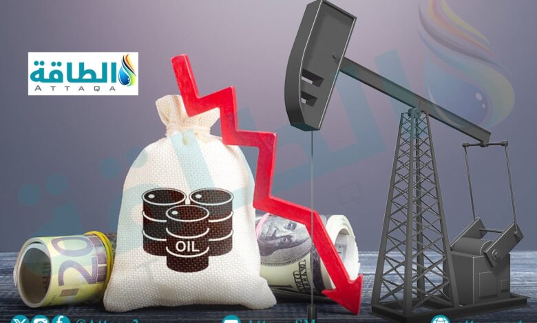 أسعار-النفط-تنخفض-3%.-وخام-برنت-لشهر-يوليو-تحت-60-دولارًا
