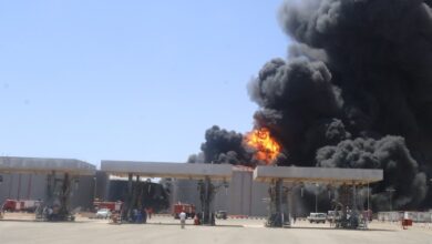 مستودعات-الوقود-في-السودان-تحترق-بنيران-الدعم-السريع-(صور)
