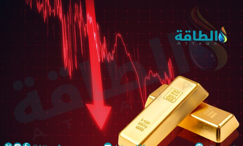 أسعار-الذهب-تنخفض-26-دولارًا-مع-ارتفاع-مؤشر-العملة-الأميركية