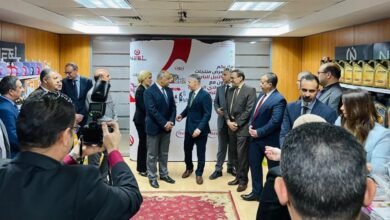 النيل-للبترول-تفتتح-أول-معرض-لمنتجاتها-داخل-مقر-شركة-جنوب-الوادي-القابضة-للبترول