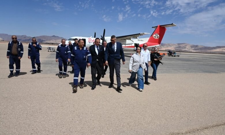 محافظ-جنوب-سيناء-يلتقي-قيادات-«بترول-بلاعيم»-لبحث-التعاون-بأبورديس