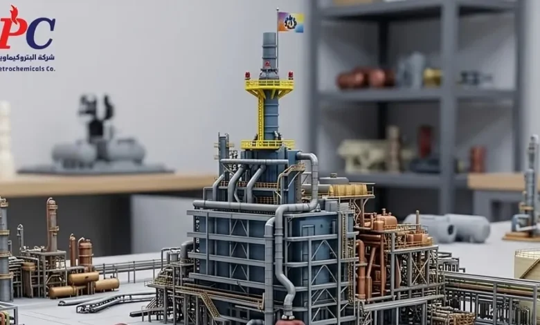 البتروكيماويات-المصرية-تبدأ-تنفيذ-مشروع-النمذجة-ثلاثية-الأبعاد-لتعزيز-التحول-الرقمي