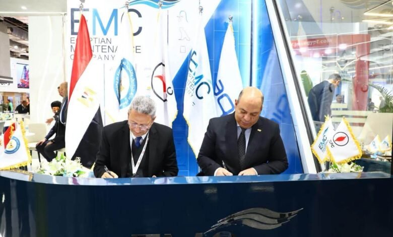 إيجبس-2026.-صان-مصر-والوسطاني-للبترول-توقعان-عقد-تنفيذ-خط-أنابيب-جديد