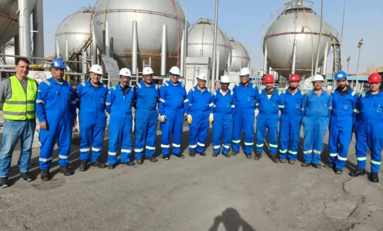 رئيس-«بتروجاس»-يتفقد-مصنع-القطامية-في-جولة-ميدانية-لتعزيز-المتابعة-التشغيلية